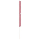 vidaXL Fejtámla Rózsaszín 80 cm Bársony