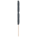 vidaXL Fejtámla fejtámlával Sötétszürke 100 cm Bársony