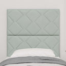 vidaXL Fejtámla fejtámlával Világosszürke 80 cm Bársony