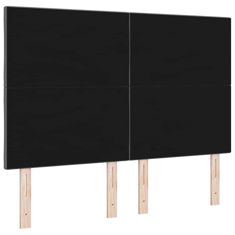 vidaXL Textil Fejtámla Geometrikus Sötétszürke 160 cm szövet