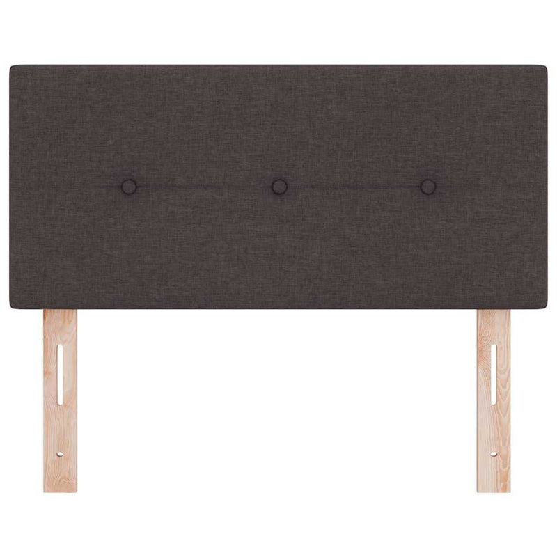 vidaXL LED Fejtámla LED -es lámpákkal sötétbarna 80 cm szövet