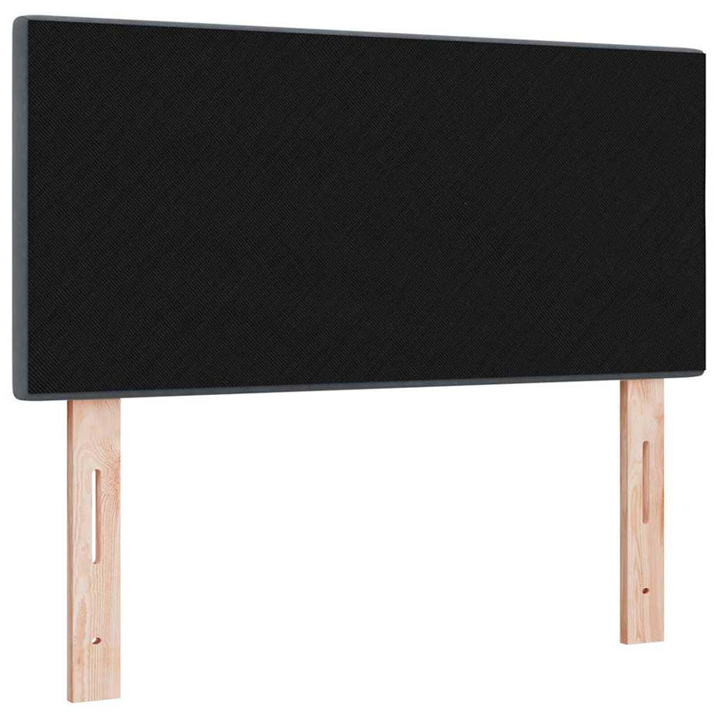 vidaXL Fejtámla LED -es lámpákkal fejtámlával Szürke 100 cm Bársony