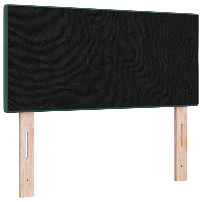 vidaXL Fejtámla LED -es lámpákkal fejtámlával Zöld 100 cm Bársony