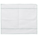 vidaXL 50 db fehér tisztító kendők zöld csíkokkal 50 x 60 cm