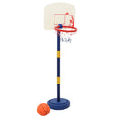 vidaXL kosárlabda állvány labdával és pumpával Állítható 90/121 cm