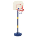 vidaXL kosárlabda állvány labdával és pumpával Állítható 90/121 cm