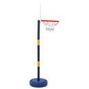 vidaXL kosárlabda állvány labdával és pumpával Állítható 90/121 cm