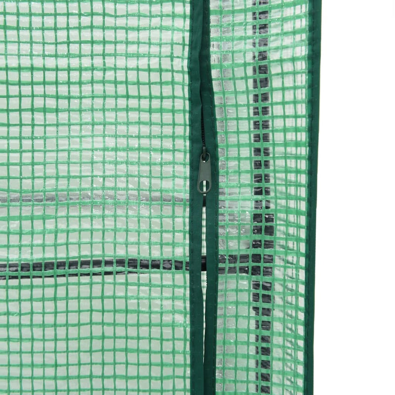 vidaXL rattan megjelenésű magaságyás melegháztakaróval 40x40x123 cm