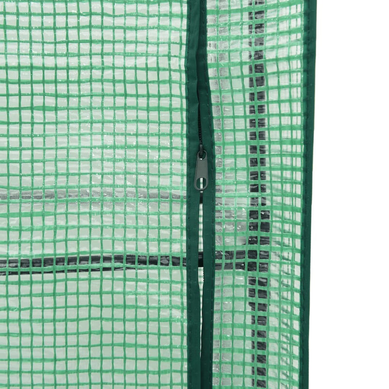 vidaXL rattan megjelenésű magaságyás melegháztakaróval 40x40x139 cm