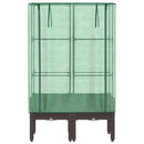vidaXL rattan megjelenésű magaságyás melegháztakaróval 80x40x140 cm