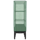 vidaXL rattan megjelenésű magaságyás melegháztakaróval 120x40x140 cm