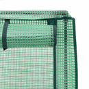 vidaXL rattan hatású magaságyás üvegháztakaróval 120 x 40 x 123 cm