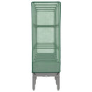 vidaXL rattan megjelenésű magaságyás melegháztakaróval 160x40x140 cm
