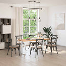 vidaXL 2 db fehér U alakú konzolasztal láb 28 x (72-73) cm acél