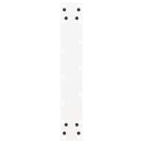 vidaXL 2 db U alakú étkezőasztal láb fehér 50 x (72-73) cm acél étkezőasztal láb