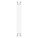 vidaXL 2 db U alakú étkezőasztal láb fehér 60 x (72-73) cm acél étkezőasztal láb