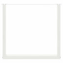 vidaXL 2 db U alakú étkezőasztal láb fehér 80 x (72-73) cm acél étkezőasztal láb