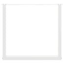 vidaXL 2 db U alakú étkezőasztal láb fehér 90 x (72-73) cm acél étkezőasztal láb