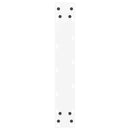 vidaXL 2 db U alakú bárasztalláb, fehér, 40 x (100-101) cm, acél