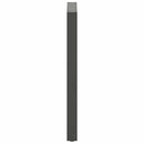 vidaXL 2 db antracitszürke, U alakú acél bárasztalláb 60 x (100-101) cm