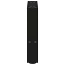 vidaXL 2 db fekete acél dohányzóasztal láb 40 x (30-31) cm