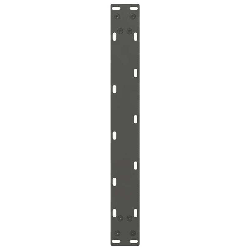 vidaXL 2 db antracitszürke acél dohányzóasztal láb 50x(30-31) cm