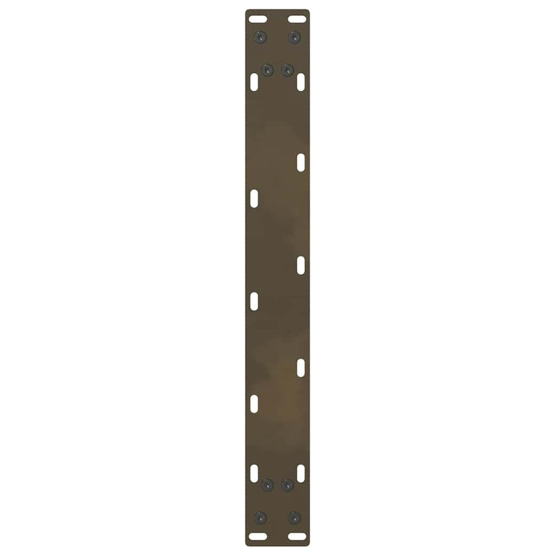 vidaXL 2 db natúr acél dohányzóasztal láb 60 x (42-43) cm acél