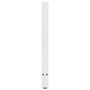 vidaXL 2 db fehér acél konzolasztal láb 28 x (72-73) cm