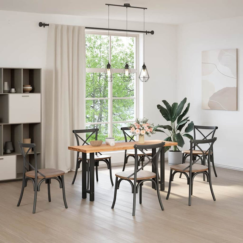 vidaXL 2 db fekete acél konzolasztal láb 38 x (72-73) cm