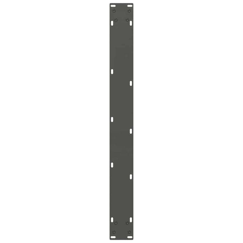 vidaXL 2 db antracitszürke acél étkezőasztalláb 80x(72-73) cm