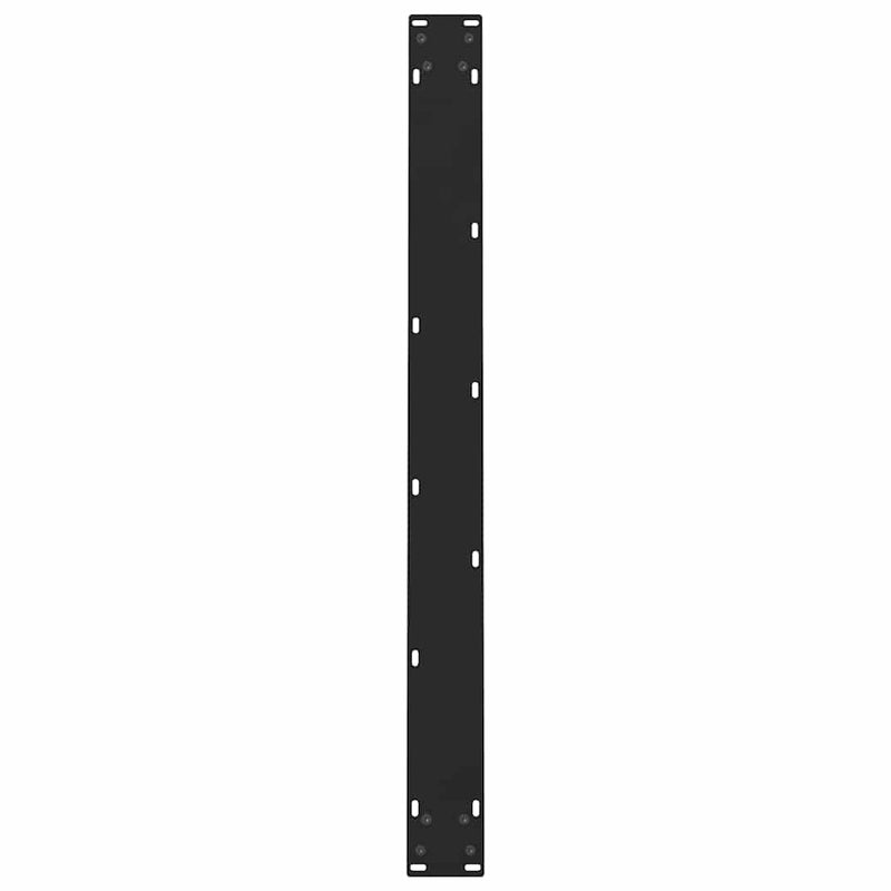 vidaXL 2 db fekete acél étkezőasztal láb 90 x (72-73) cm