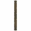 vidaXL 2 db natúr acél étkezőasztal láb 90 x (72-73) cm acél