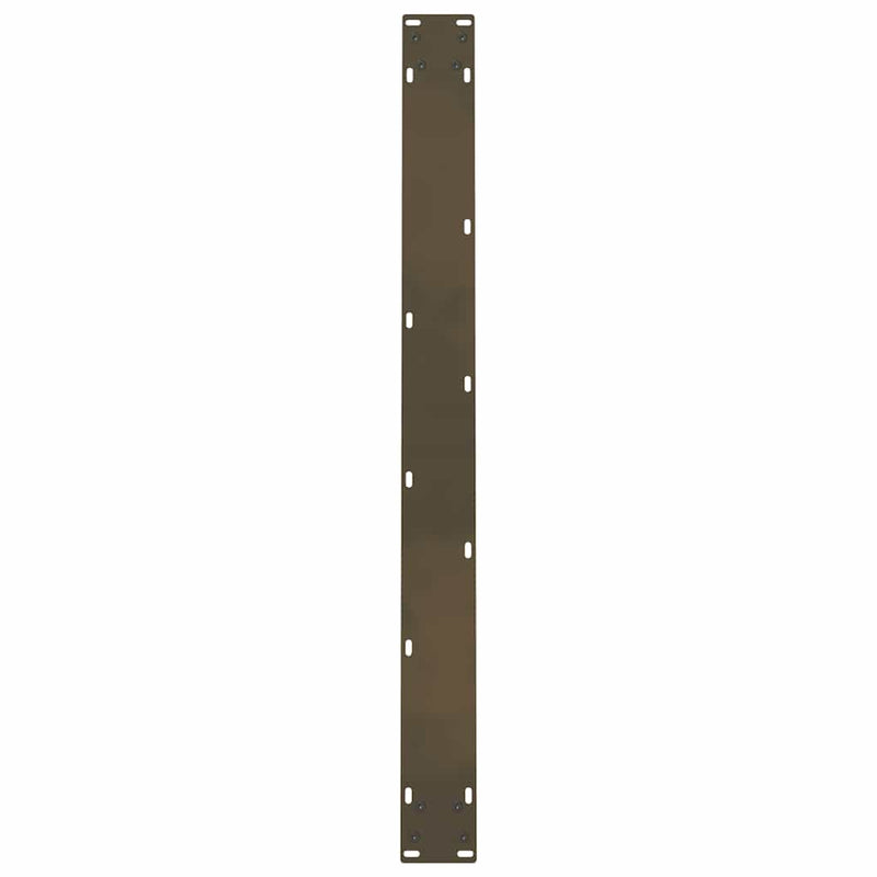 vidaXL 2 db natúr acél étkezőasztal láb 90 x (72-73) cm acél
