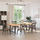 vidaXL 2 db antracitszürke acél étkezőasztalláb 100 x (72-73) cm