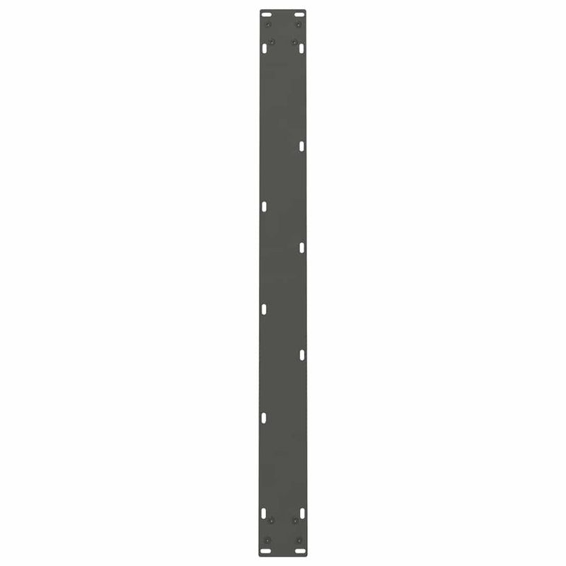 vidaXL 2 db antracitszürke acél étkezőasztalláb 100 x (72-73) cm