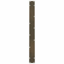 vidaXL 2 db natúr acél étkezőasztal láb 100 x (72-73) cm acél