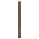 vidaXL 2 db natúr acél bárasztalláb 50x(90-91) cm