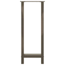 vidaXL 2 db natúr acél bárasztalláb 40 x (100-101) cm