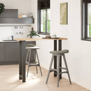 vidaXL 2 db antracitszürke acél bárasztalláb 40x(110-111) cm