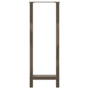 vidaXL 2 db natúr acél bárasztalláb 40 x (110-111) cm