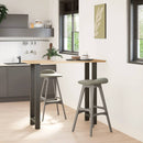 vidaXL 2 db antracitszürke acél bárasztalláb 50x(110-111) cm