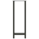 vidaXL 2 db antracitszürke acél bárasztalláb 50x(110-111) cm