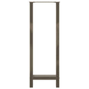 vidaXL 2 db natúr acél bárasztalláb 50 x (110-111) cm