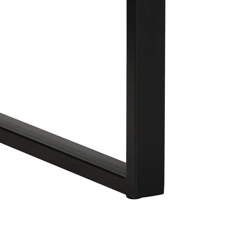 vidaXL tömör nyers mangófa íróasztal 100x50x75 cm