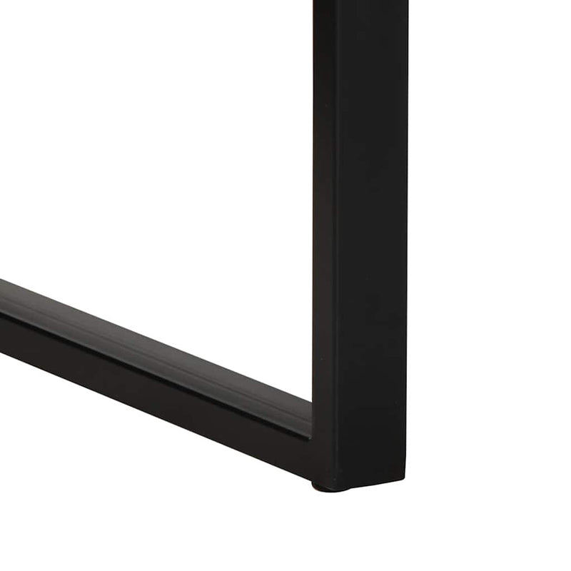 vidaXL íróasztal többszínű 100x50x75 cm tömörfa, újrahasznosított fa