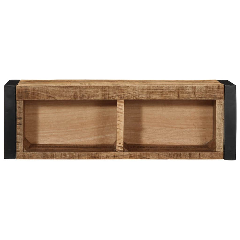 vidaXL tömör nyers mangófa TV-szekrény 80x30x25 cm