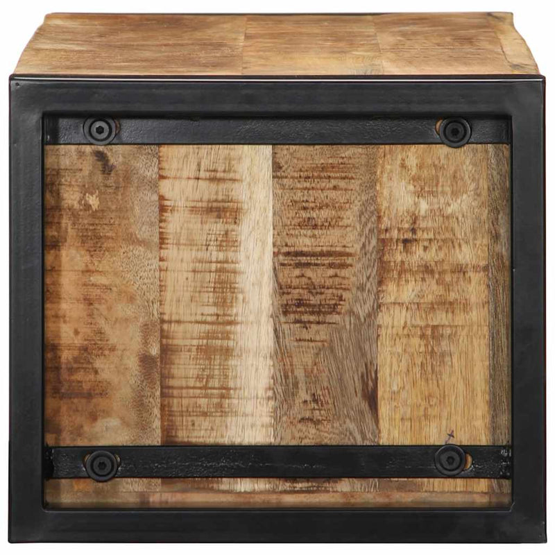 vidaXL tömör nyers mangófa TV-szekrény 80x30x25 cm