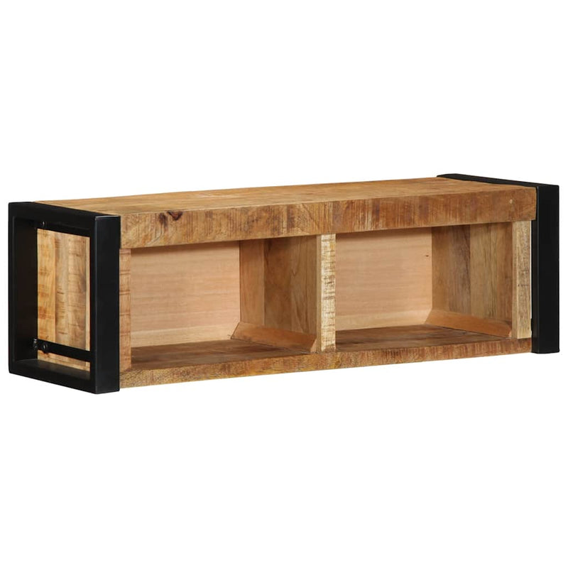 vidaXL tömör nyers mangófa TV-szekrény 80x30x25 cm