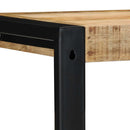 vidaXL fali polc 35x35x100 cm tömör nyersfa Mango