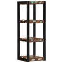 vidaXL fali polc többszínű 35x35x100 cm tömörfa, újrahasznosított fa